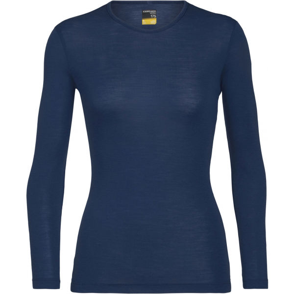 Icebreaker 175 Everyday LS Crewe modrá M - Dámské funkční triko Icebreaker