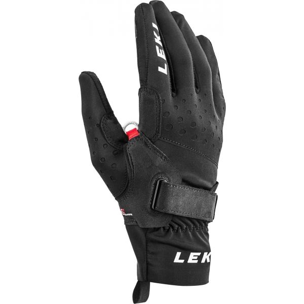 Leki NORDIC RACE SHARK černá 8 - Rukavice na běžky Leki