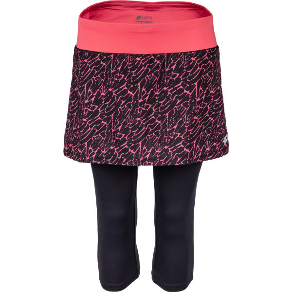 Lotto SPEEDRUN W III SKIRT + LEGGING MID PRT PL  M - Dámská sukně s legínami Lotto
