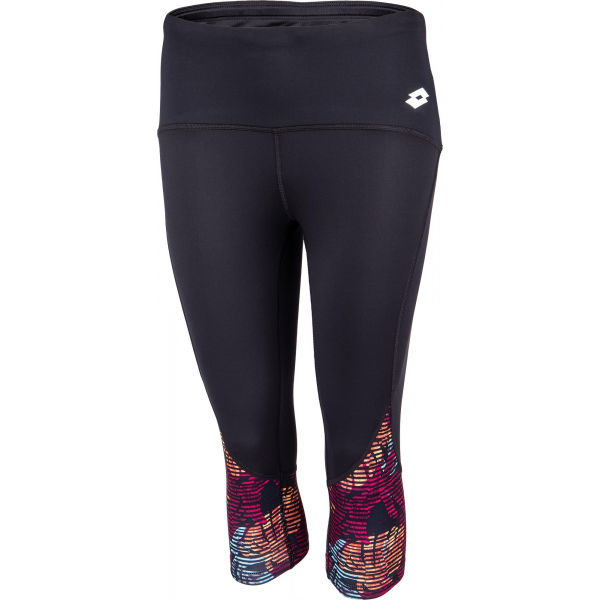 Lotto VABENE W III LEGGING MID PRT 1 PL  L - Dámské sportovní legíny Lotto