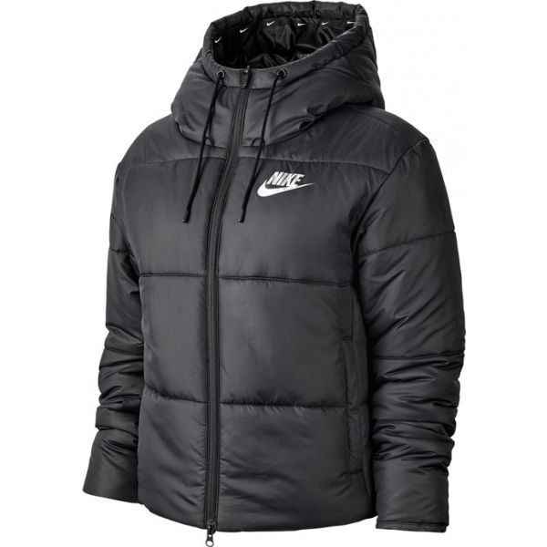 Nike NSW SYN FILL JKT HD W černá XL - Dámská bunda Nike