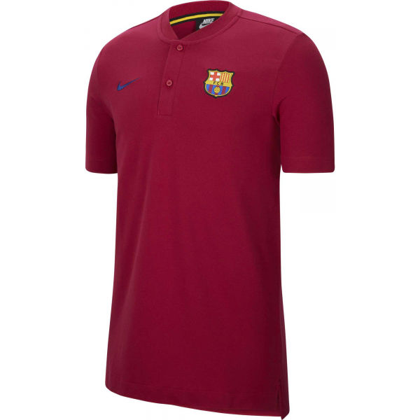 Nike FCB M NSW MODERN GSP AUT  L - Pánské fotbalové polotričko Nike