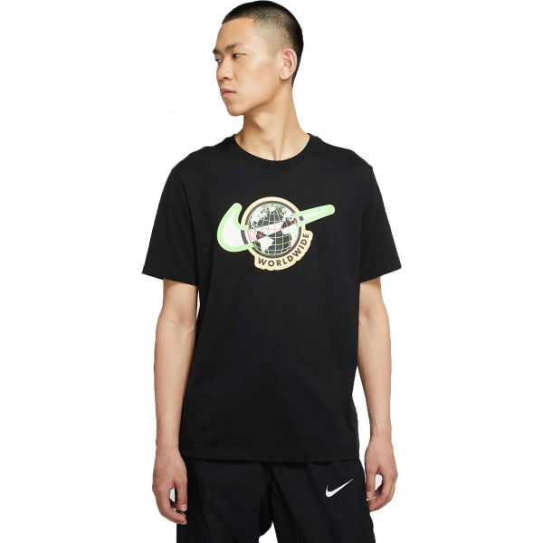 Nike NSW SS TEE SWOOSH WORLDWIDE M  M - Pánské tričko Nike