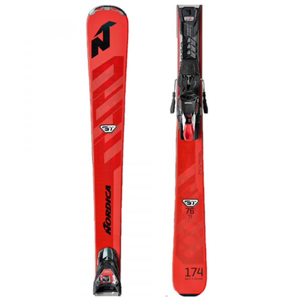 Nordica GT 76 TI + FDT TPX 12  168 - Pánské sjezdové lyže Nordica