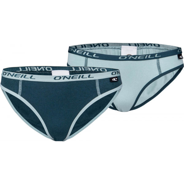 O'Neill WOMEN BIKINI SLIP PLAIN 2-PACK  XL - Dámské spodní kalhotky O'Neill