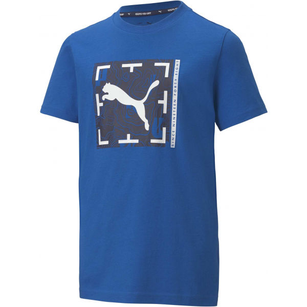 Puma ACTIVE SPORTS GRAPHIC TEE B  128 - Pánské triko Puma