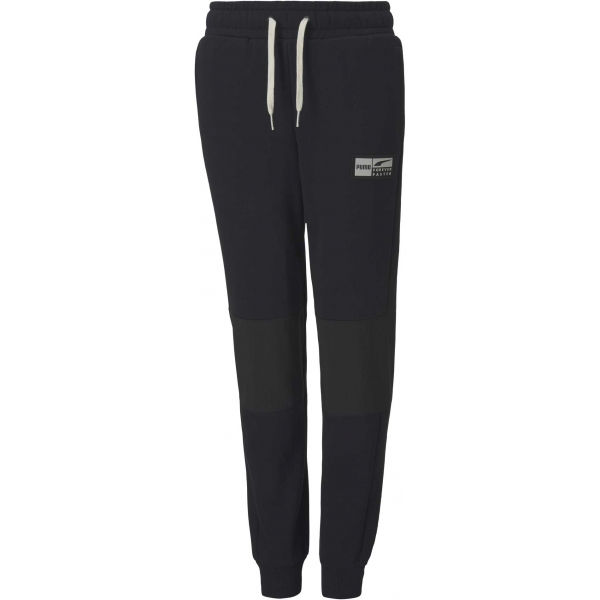 Puma ALPHA HOLIDAY SWEATPANTS FL B  164 - Dětské tepláky Puma