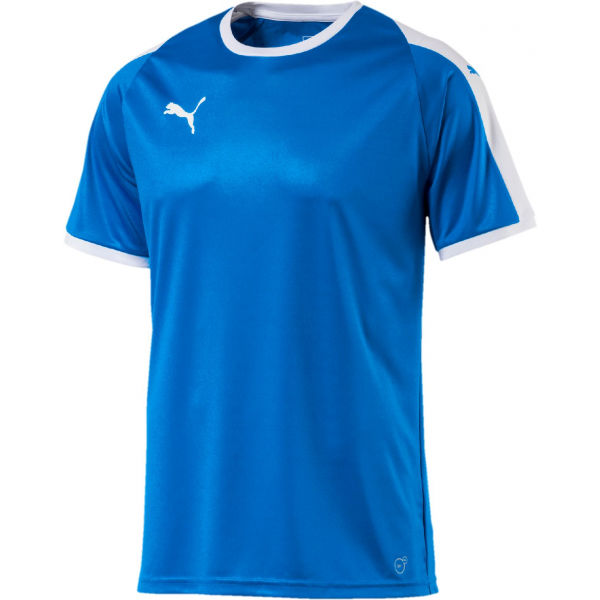 Puma LIGA JERSEY modrá S - Pánské sportovní triko Puma