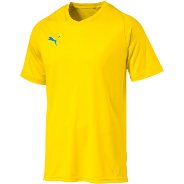 Puma LIGA JERSEY CORE žlutá L - Pánské sportovní triko Puma