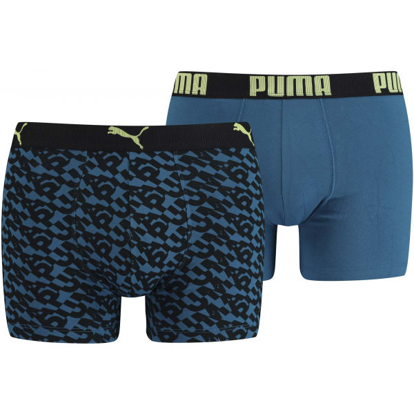 Puma LOGO AOP BOXER 2P  XL - Pánské boxerky Puma