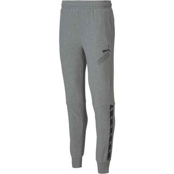 Puma AMPLIFIED PANTS TR CL šedá M - Sportovní tepláky Puma