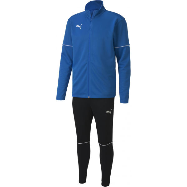 Puma TEAM GOAL TRACKSUIT CORE modrá S - Pánská teplákový souprava Puma