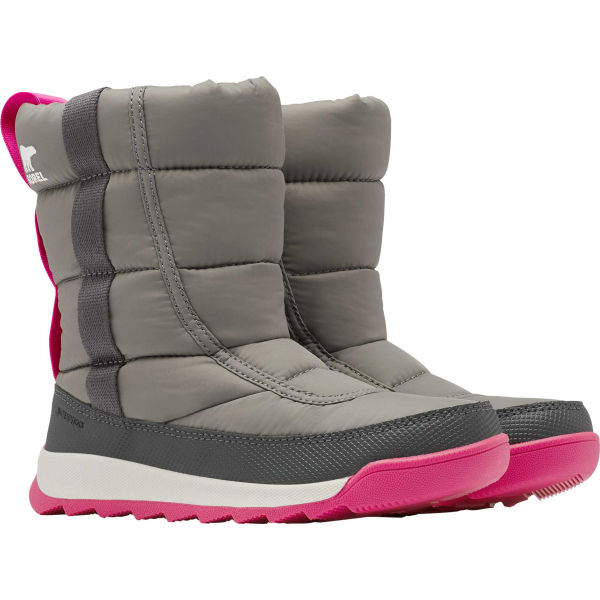 Sorel YOUTH WHITNEY II PUFFY M šedá 7 - Dětská zimní obuv Sorel