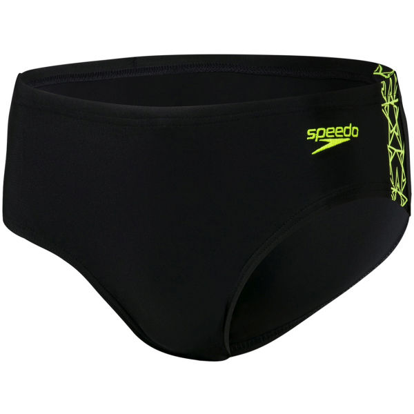 Speedo BOOMSTAR SPLICE 6.5 CM BRIEF  152 - Chlapecké slipové plavky Speedo