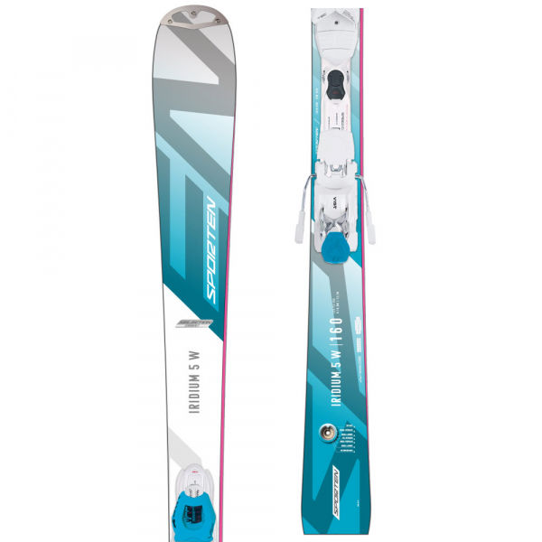 Sporten IRIDIUM 5 W + VSP 311  160 - Dámské sjezdové lyže Sporten