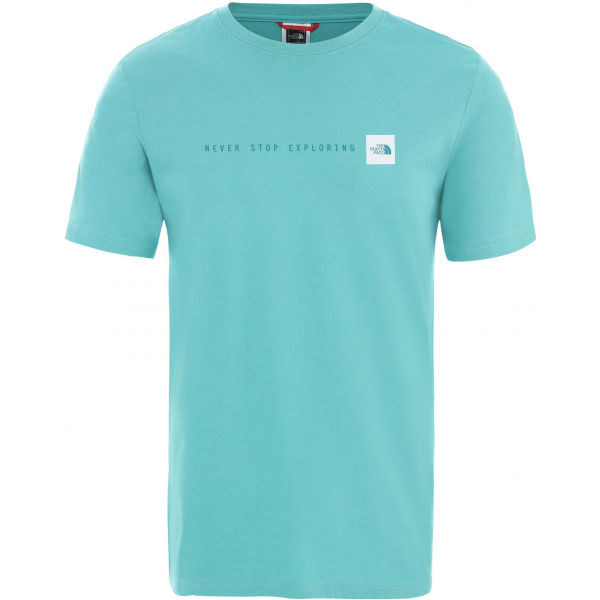 The North Face NSE TEE modrá S - Pánské triko s krátkým rukávem The North Face