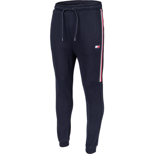 Tommy Hilfiger CUFFED FLEECE PANT TAPERED LEG  L - Pánské tepláky Tommy Hilfiger