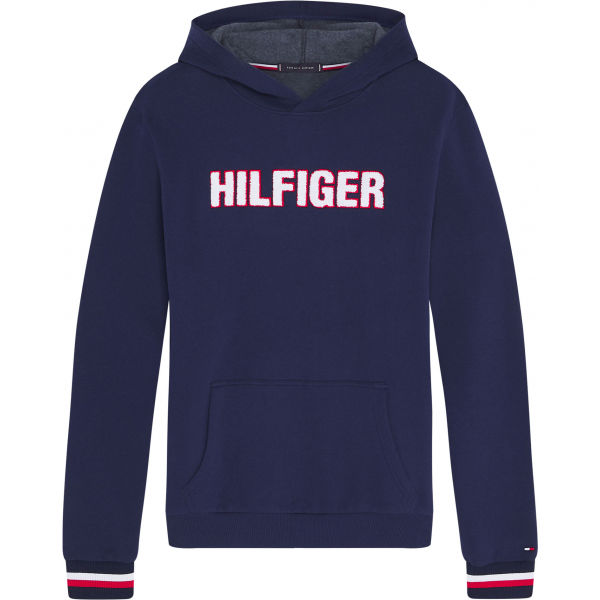 Tommy Hilfiger OH HOODIE LS HWK  L - Pánská mikina Tommy Hilfiger