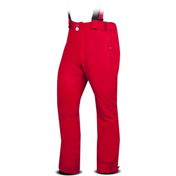 TRIMM RIDER červená XXL - Pánské lyžařské kalhoty TRIMM