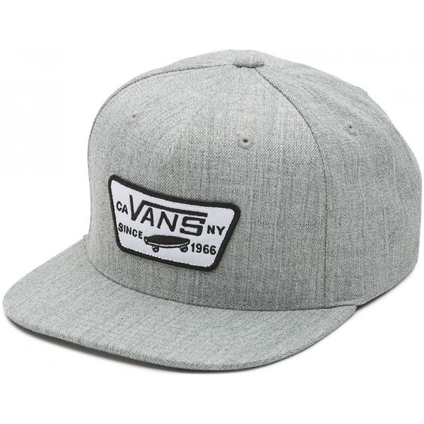 Vans FULL PATCH SNAPBACK šedá UNI - Pánská kšiltovka Vans