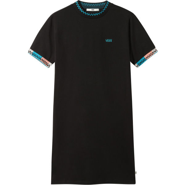 Vans WM HI ROLLER TRI CHECK DRESS  M - Dámské šaty Vans