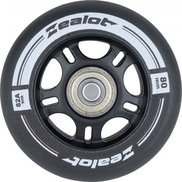 Zealot 80-82A WHEELS + BEARINGS 4PCS  NS - Sada in-line koleček s ložisky Zealot
