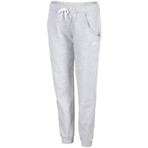 4F WOMENS TROUSERS šedá XS - Dámské tepláky 4F