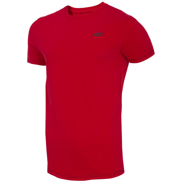 4F MENS T-SHIRTS červená XL - Pánské tričko 4F