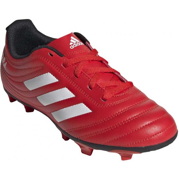 adidas COPA 20.4 FG J červená 4 - Dětské kopačky adidas