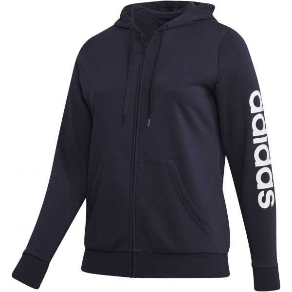 adidas E INC FZ HD černá 1x - Dámská mikina adidas