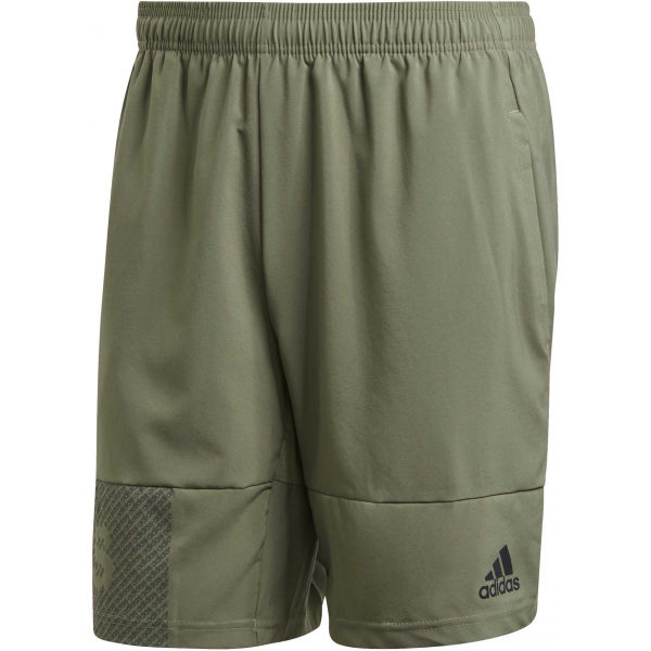 adidas DESIGNED TO MOVE PRIMEBLUE BRANDED SHORT tmavě zelená 2XL - Pánské kraťasy adidas