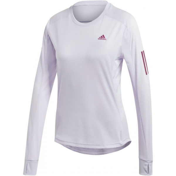 adidas OTR LS TEE fialová XL - Dámské triko adidas