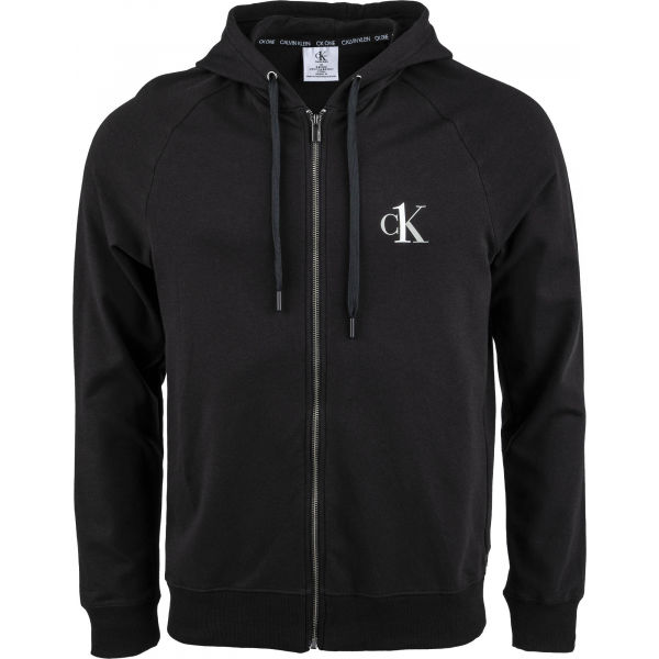 Calvin Klein FULL ZIP HOODIE  M - Pánská mikina Calvin Klein