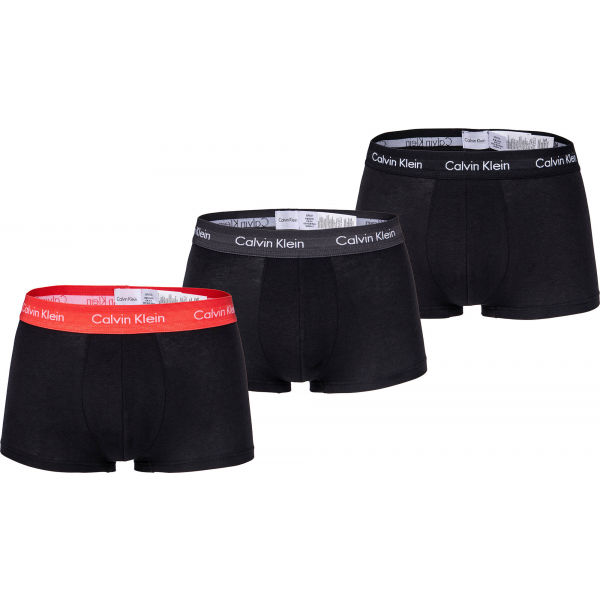 Calvin Klein 3 PACK LO RISE TRUNK  S - Pánské boxerky Calvin Klein