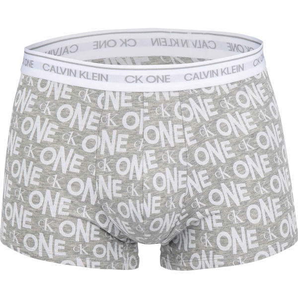 Calvin Klein TRUNK šedá L - Pánské boxerky Calvin Klein