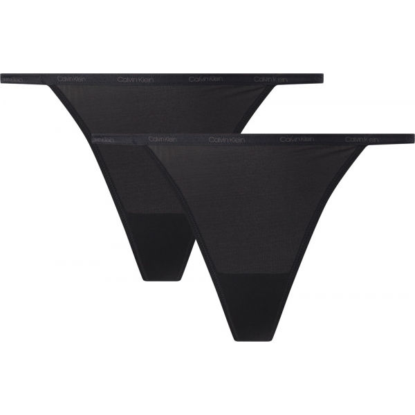 Calvin Klein STRING BIKINI 2PK  L - Dámské kalhotky Calvin Klein