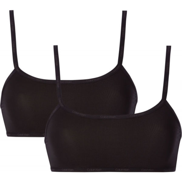Calvin Klein UNLINED BRALETTE 2PK  M - Dámská podprsenka Calvin Klein