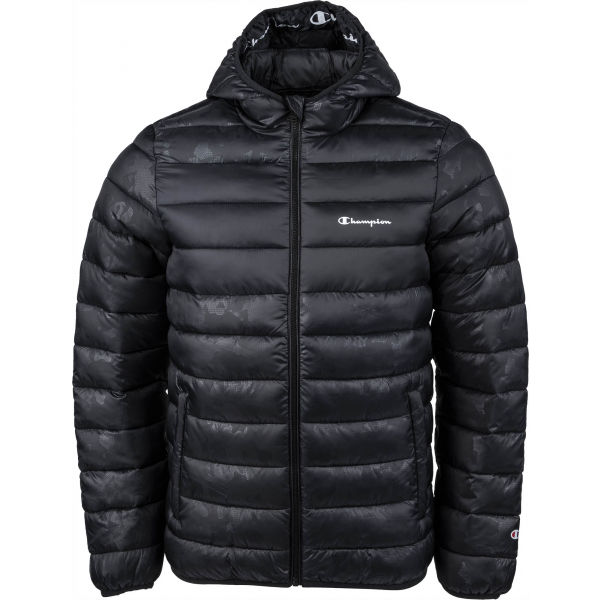 Champion HOODED JACKET  M - Pánská bunda Champion