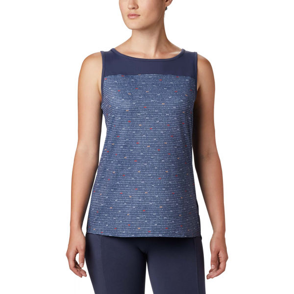 Columbia CHILL RIVER TANK modrá XL - Dámské tílko Columbia