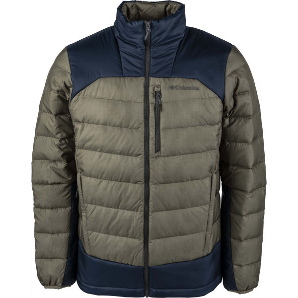 Columbia AUTUMN PARK DOWN JACKET zelená XL - Pánská péřová bunda Columbia