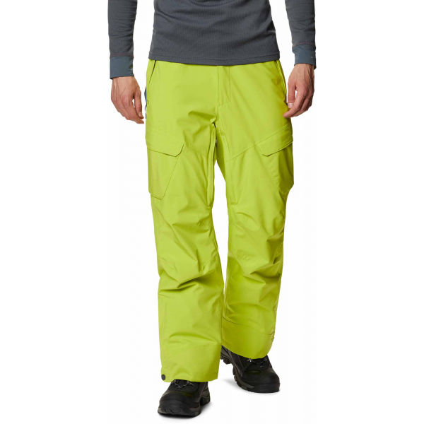 Columbia POWDER STASH PANT zelená M - Pánské lyžařské kalhoty Columbia