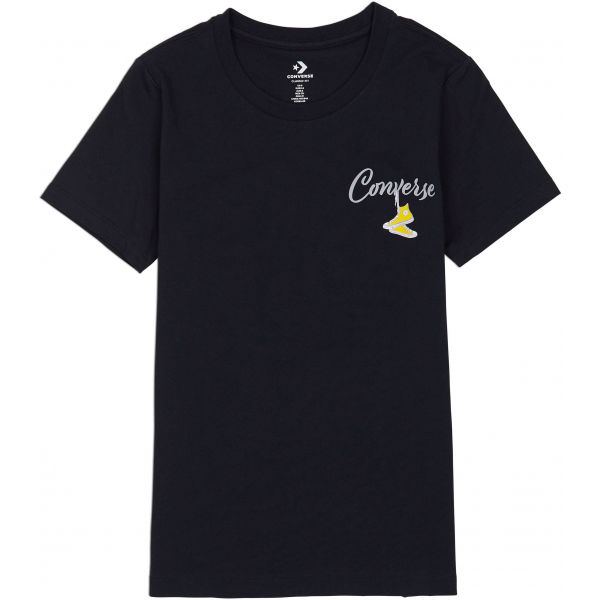 Converse WOMENS HANGIN OUT CLASSIC TEE  L - Dámské tričko Converse