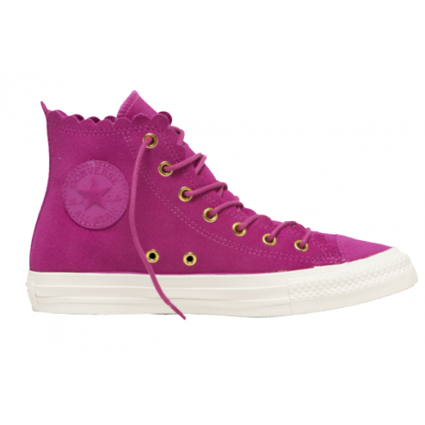Converse CHUCK TAYLOR ALL STAR FRILLY THRILLS růžová 39.5 - Dámské kotníkové tenisky Converse