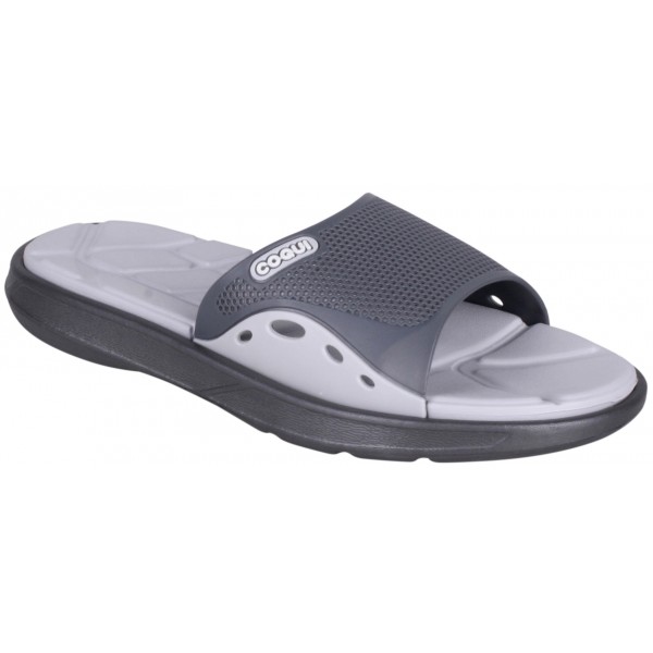 Coqui MELKER šedá 41 - Pánské pantofle Coqui