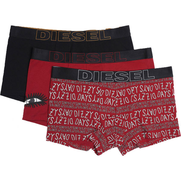 Diesel UMBX-DAMIENTHREEPACK BOXER 3PACK černá S - Pánské boxerky Diesel