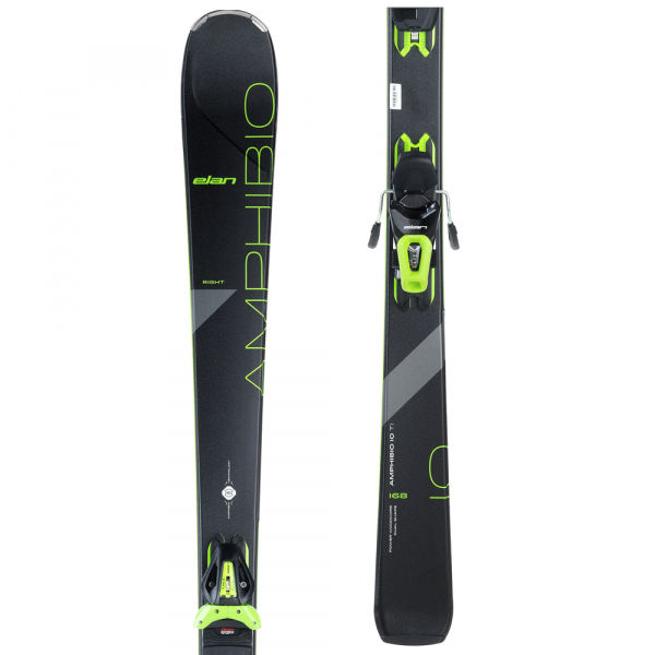 Elan AMPHIBIO 10 TI PS + EL 10 BLK  160 - Unisexové sjezdové lyže Elan