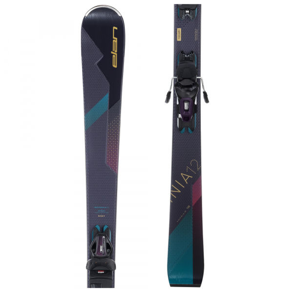 Elan INSOMNIA 12 C PS + ELW 9 BLK  150 - Dámské sjezdové lyže Elan