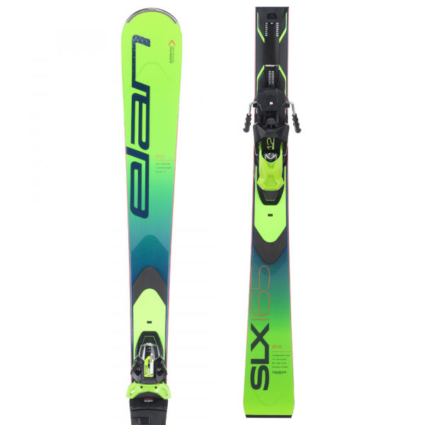 Elan SLX FUSION X + EMX 12  160 - Unisexové sjezdové lyže Elan
