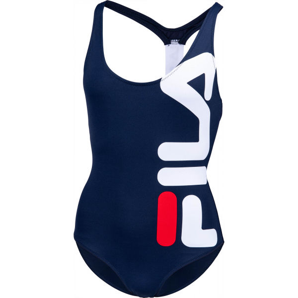 Fila YUKO SWIMSUIT tmavě modrá XS - Dámské jednodílné plavky Fila