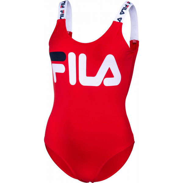 Fila YUUNA SWIMSUIT červená XS - Dámské jednodílné plavky Fila